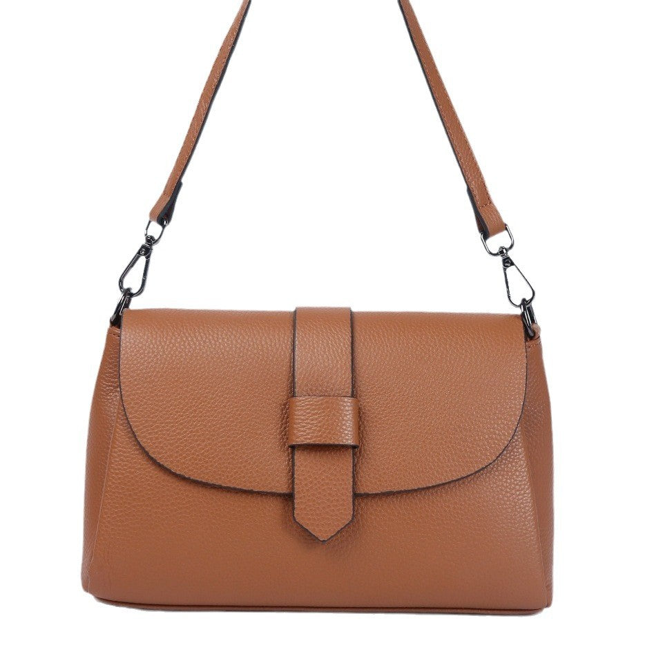 Sac souple en cuir pour femmes d'âge moyen