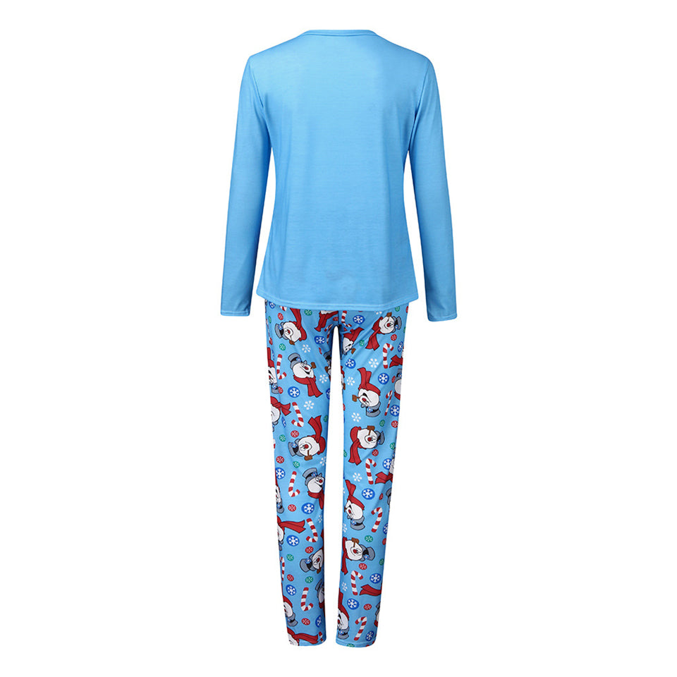 Pyjama à manches longues imprimé de Noël