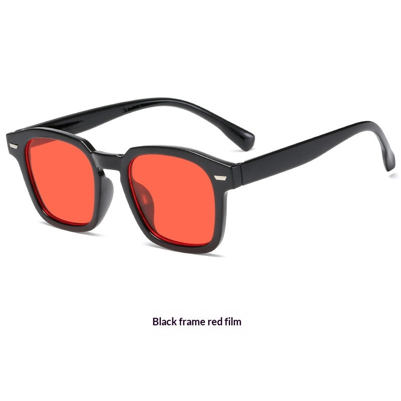 Lunettes de soleil européennes et américaines Trend Street Snap Retro