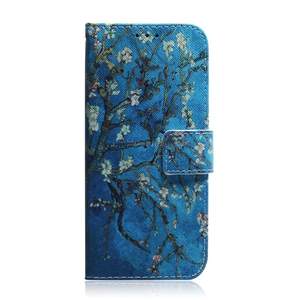 Étui de téléphone en cuir peint