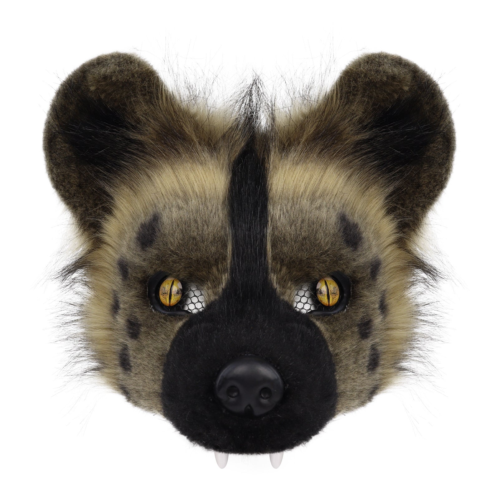 Masque en peluche tacheté de Hyena costume d'Halloween