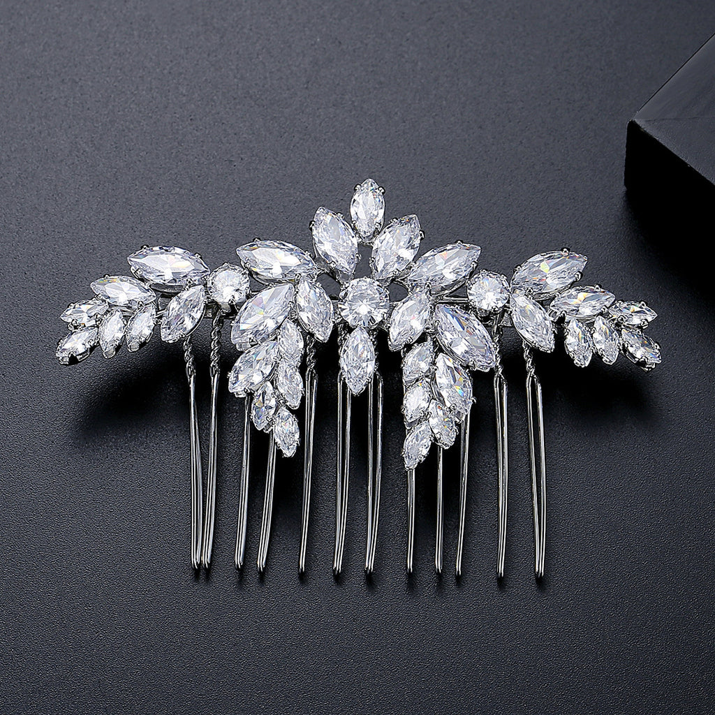 Accessoires pour cheveux en cuivre incrusté de cuivre