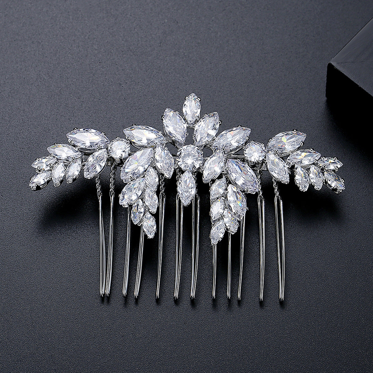 Accessoires pour cheveux en cuivre incrusté de cuivre