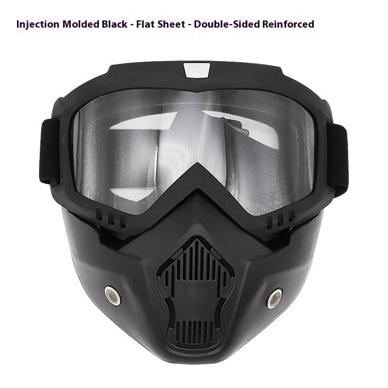 Gants de moto anti-fog masque rétro