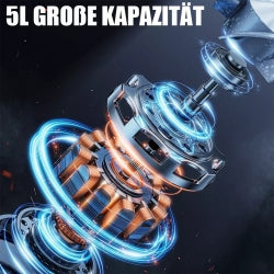 Processeur d'étuve en acier inoxydable 500W avec 5 lames et 3 S