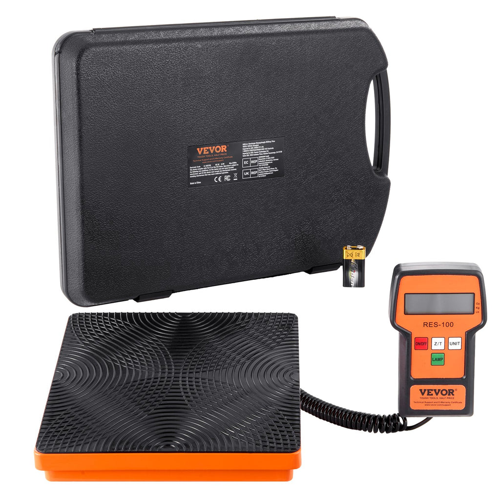 Échelle de réfrigérant VEVOR 110 LBS HAVC Recharge Freon Echelle