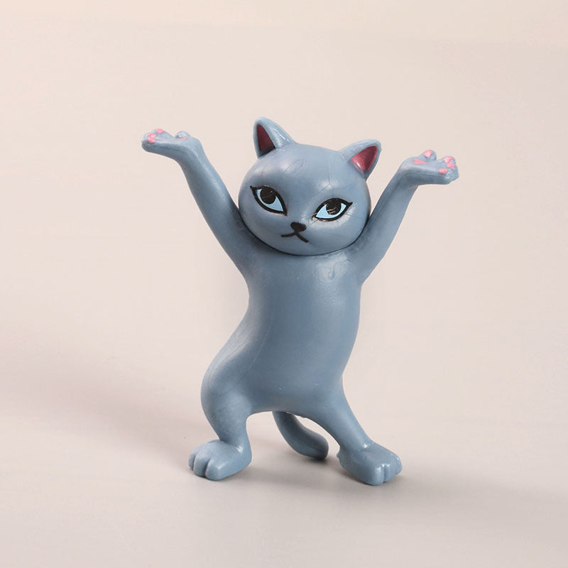 Deuxième génération 5 modèles de figurines de chat dansant