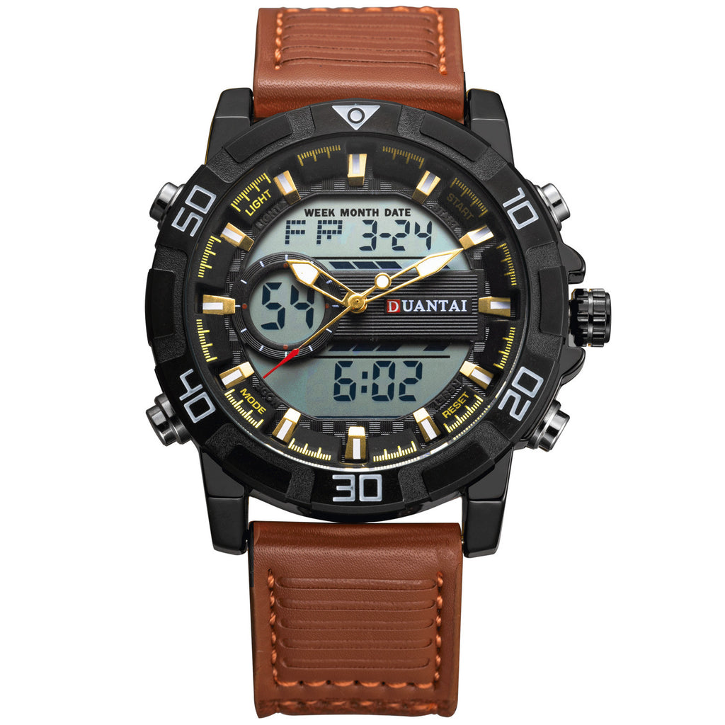 Montre extérieure multi-doubles pour hommes
