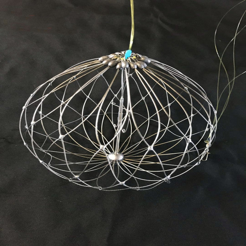 Pêche en mer Aggravée Nettoyant Automatique Acier inoxydable Crabe Cage