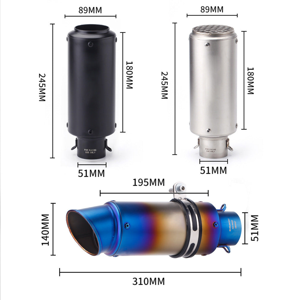 Accessoires de modification en acier inoxydable