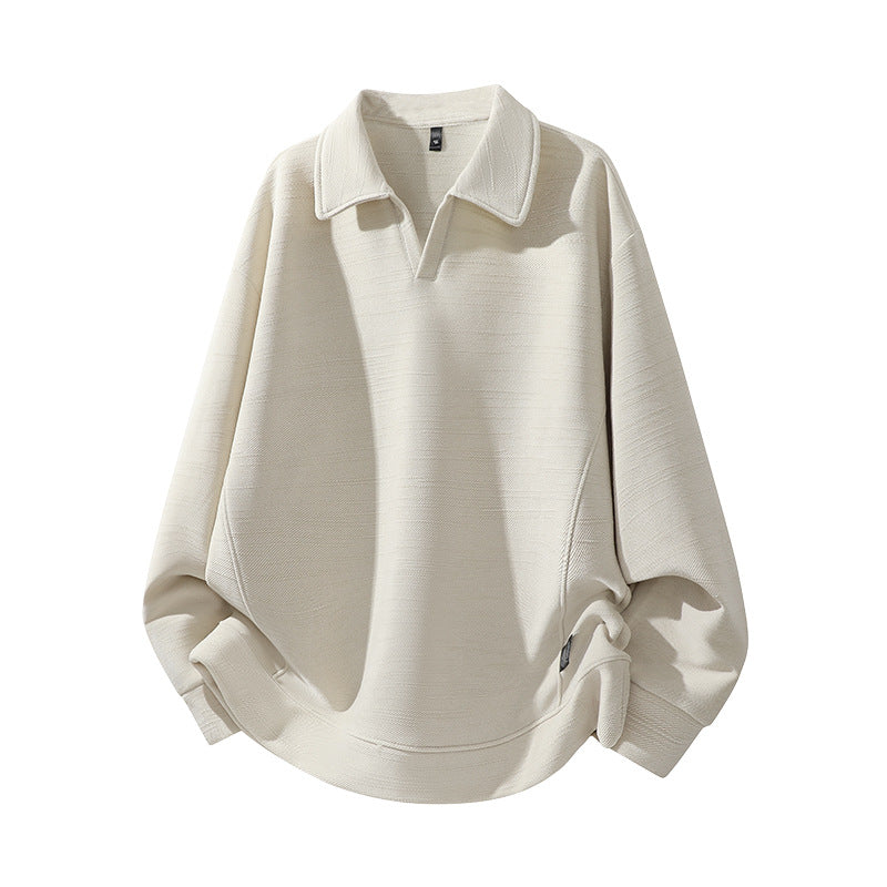 Haut du palonnier occasionnel masculin à manches longues pour l'automne Et l'hiver