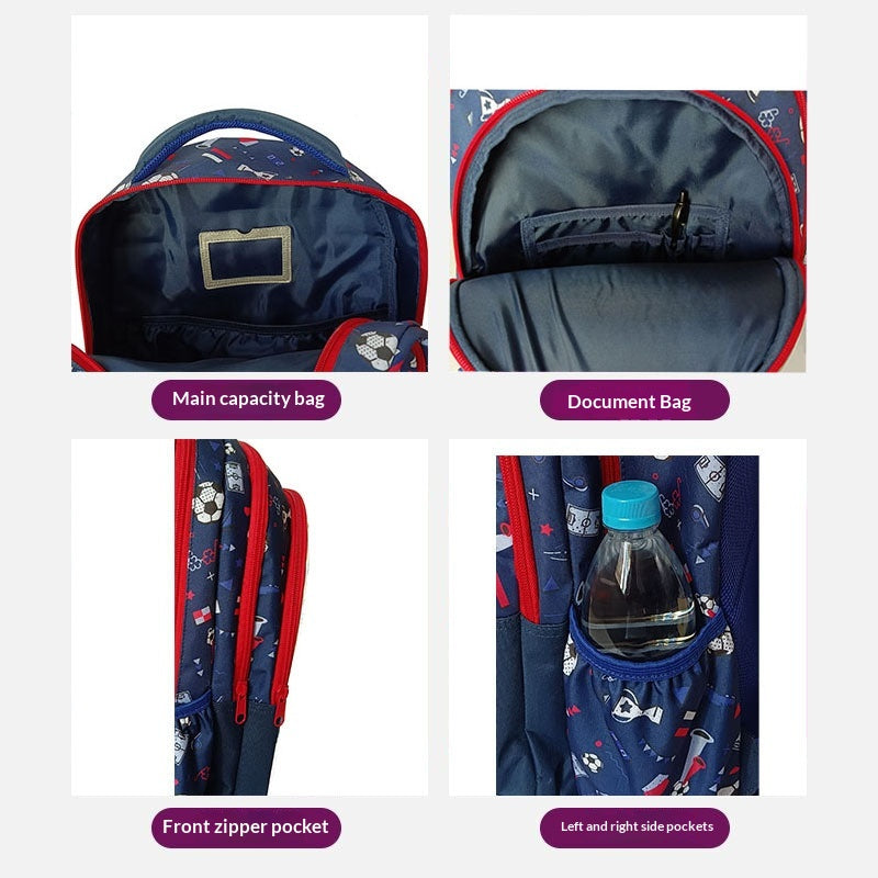 Sac à dos scolaire pour garçons et filles