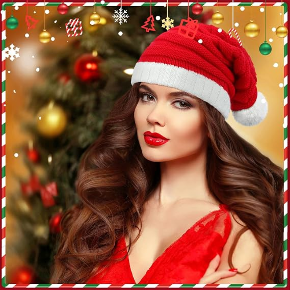 Chapeaux 12PCS pour elfe tricotés de Noël
