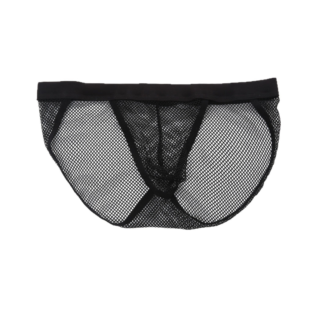 Hommes Mesh Sous-vêtements Sheer Fishnet Respirant