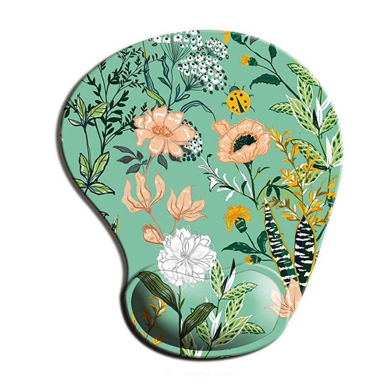 E-Commerce Wristband Rubber Sole Keyboard Pad Flower Game Jeu de bureau