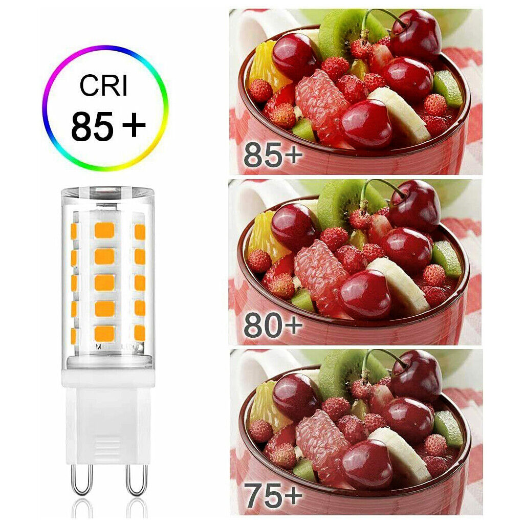 10 X G9 LED BULB 5W COOL BLANC CAPSULE LAMP REPLACE 40W HALOGEN LIGHT BULBS 230V