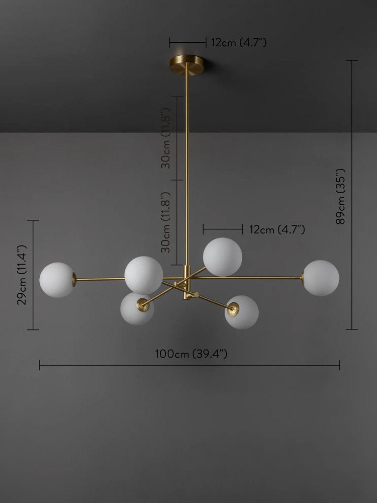 Restaurant créatif Décor Minimalist lumières pendentif