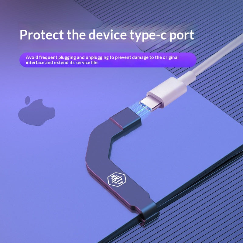 Flexible flat charging cable with angled connector for tablets