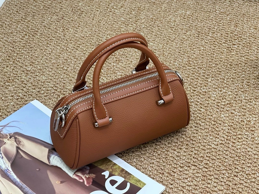 Sac d'oreiller en cuir de Boston