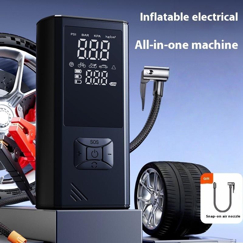 Gonflateur de pneus de voiture sans fil portable adapté aux voitures