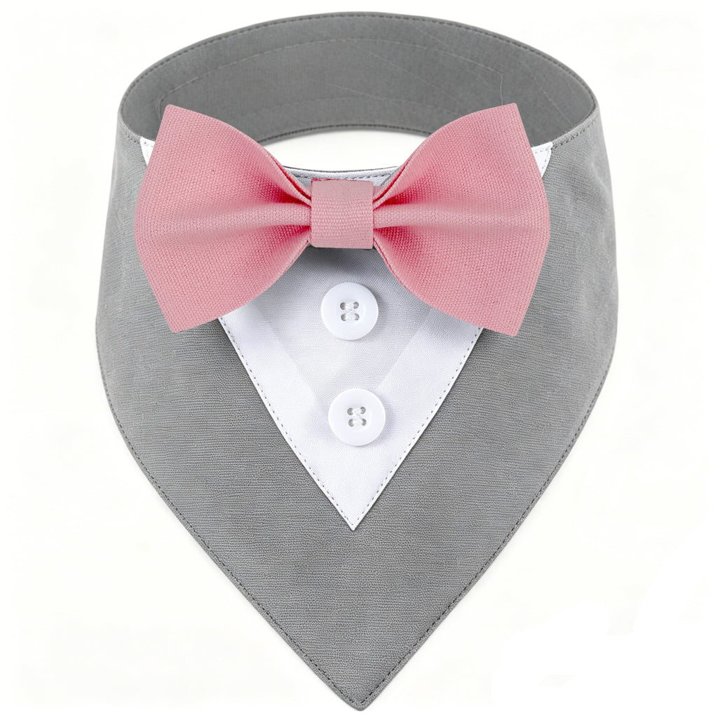 Bibe de chien de style britannique pour les mariages