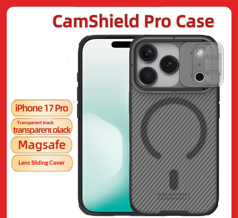 Boîtier de protection magnétique MagSafe avec un couvercle coulissant