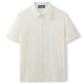 Men's short-sleeved casual shirt