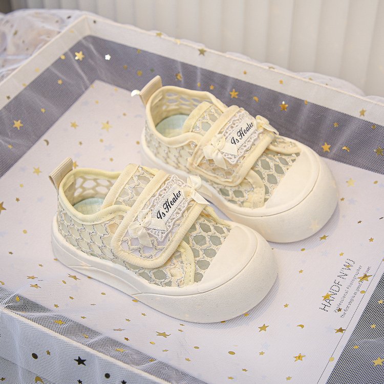 Chaussures de sport à maille simple respirante pour enfants