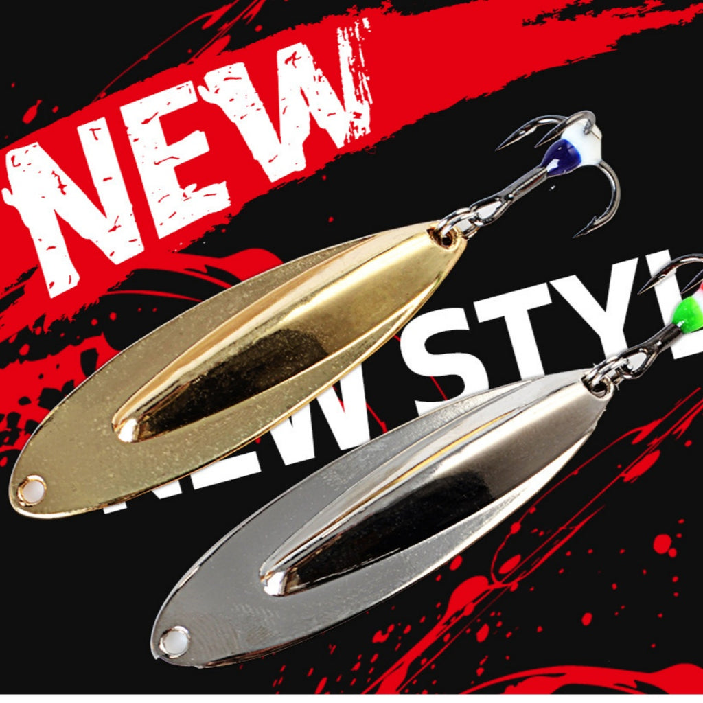 Luya Bait Aluminum Alloy Lure Sequin Tossing Lure