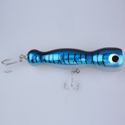Bâton en bois à vagues en bois fabriqué à la main GT Trolling Niugang Tuna Sea Bait