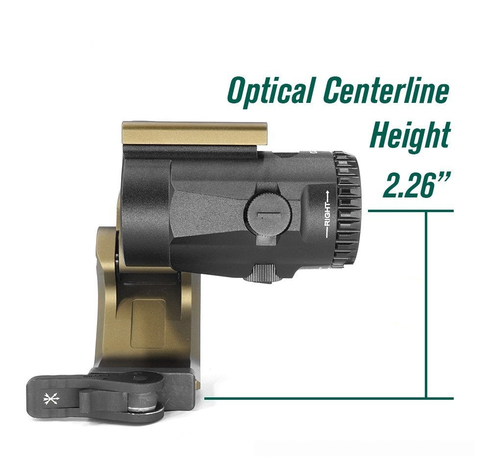 G33 G43 G45 Bracket universel en verre grossissant FTC OMNI