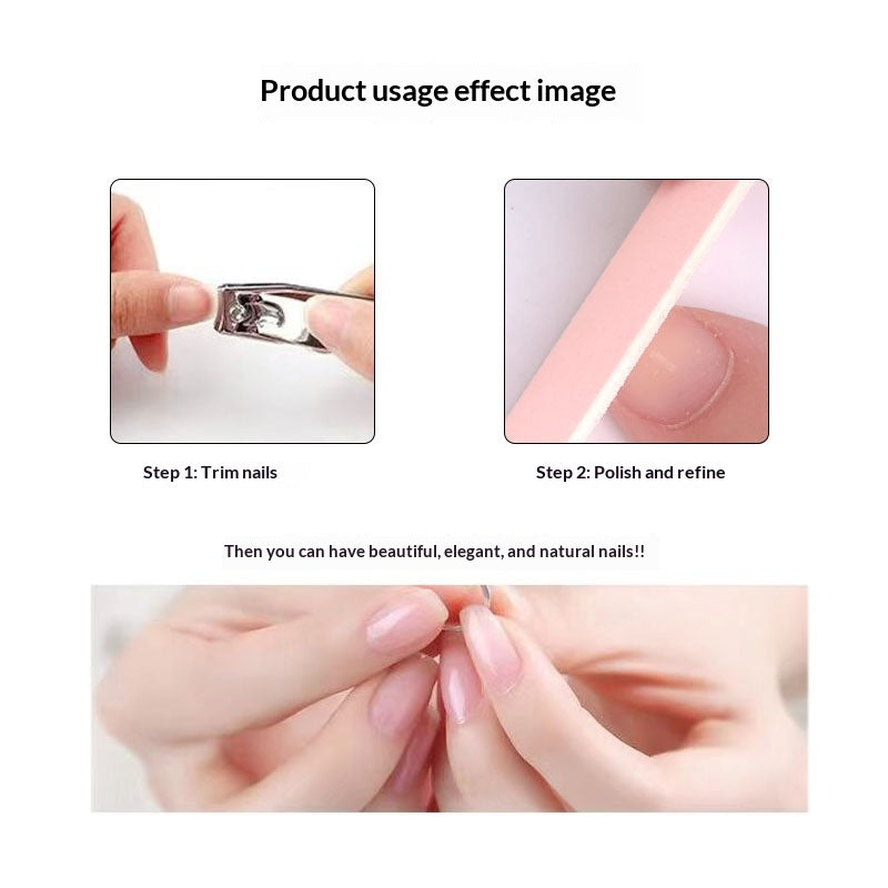Nail Art Sanding Wood Chips Mini Fichier Nail