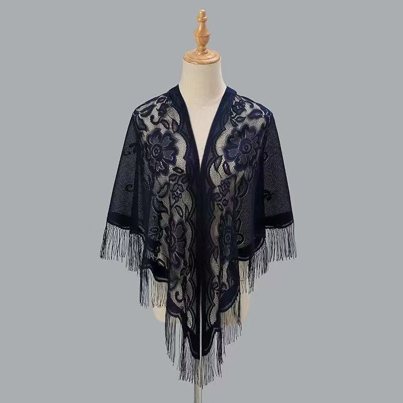 Triangle en dentelle respirante pour femmes avec design floral