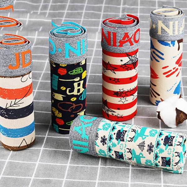 Sous-vêtements pour hommes Boxer Cotton d'été