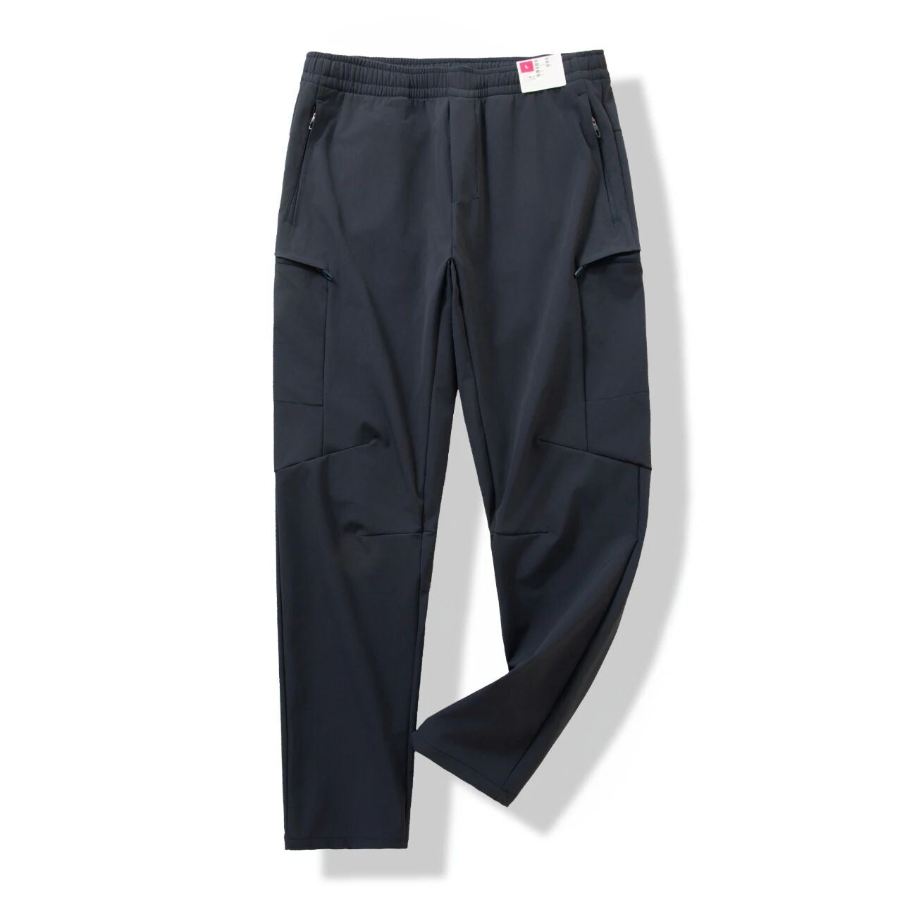 Pantalon cargo homme stretch softshell, taille élastique
