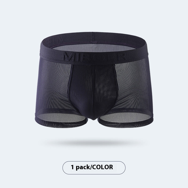 Boxers Paper Quick-séching Breathable Boxer Short Classic Ice Silk S Short homme