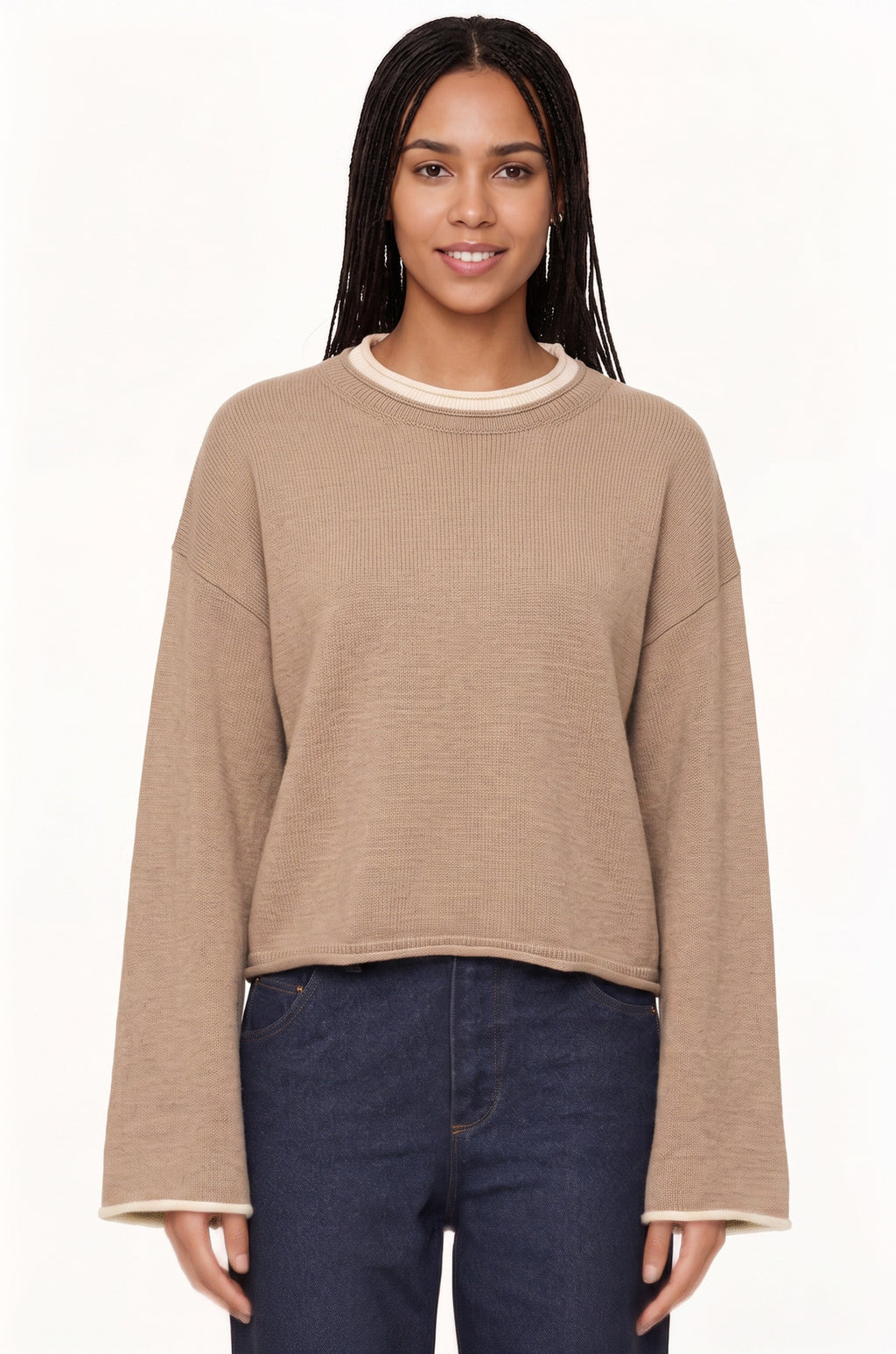 Women's Pullover Round Neck Casual Top