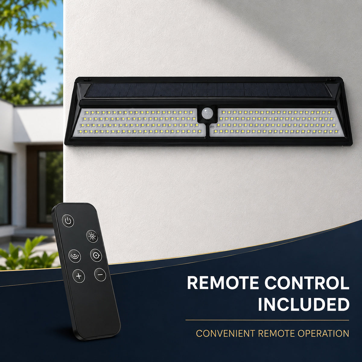 Solar Powered Rechargeable Motion Sensor Garden Light W120 Pour la décoration de triage LED Landsca