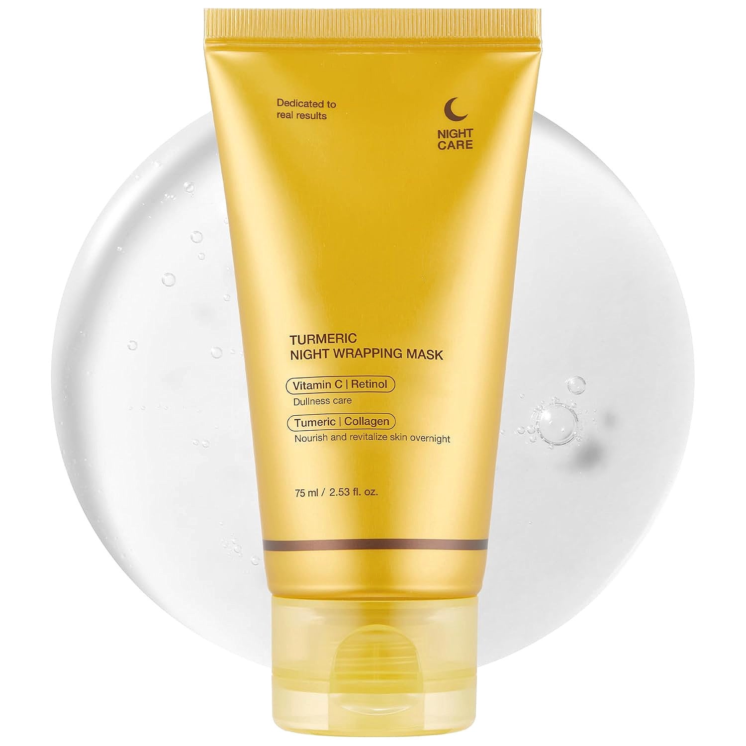Non L0G0 Masque de la tête en curcuma