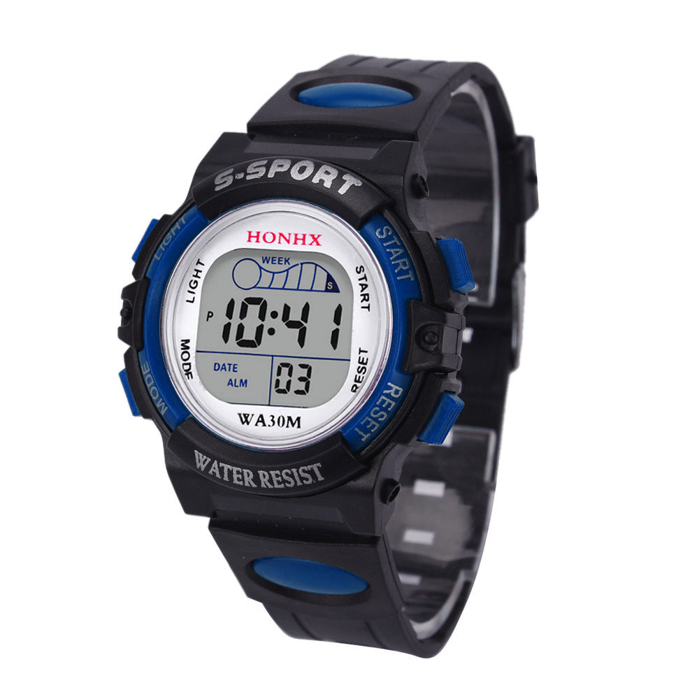 Étudiante Électronique Enfants Femmes Sport Watch