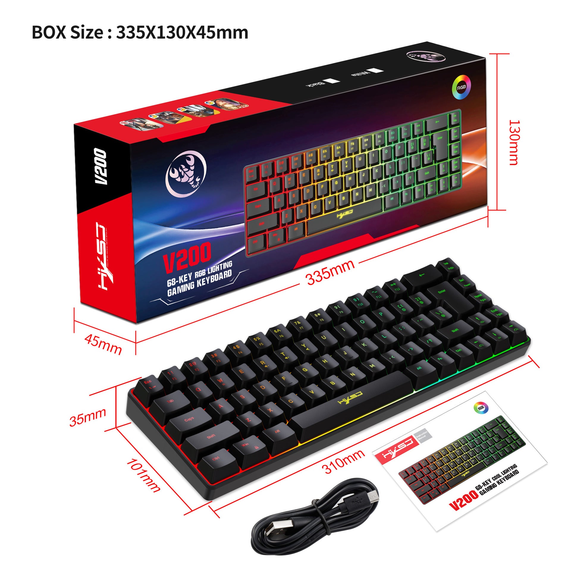 Clavier de jeu Membrane de sensation mécanique