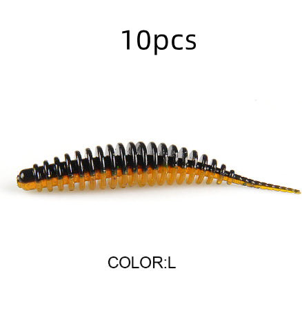 Micro Luer Soft Lure Soft Worm Fishing Topmouth Culter Mandarin Fish Weever Lure