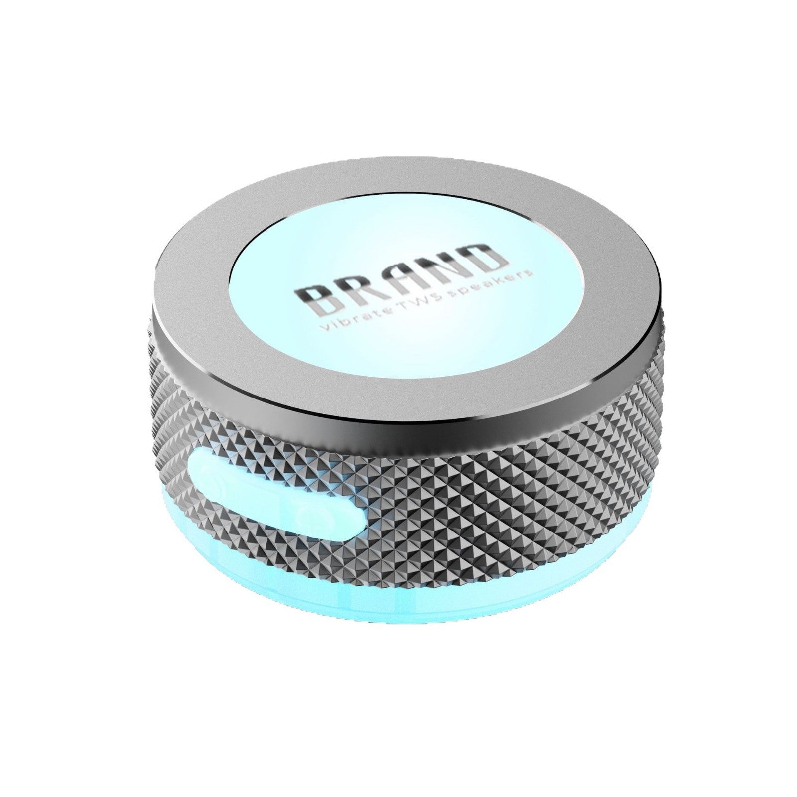 Haut-parleurs de conduction sans fil Bluetooth Vibration Haut-parleur avec lumière LED couleur P