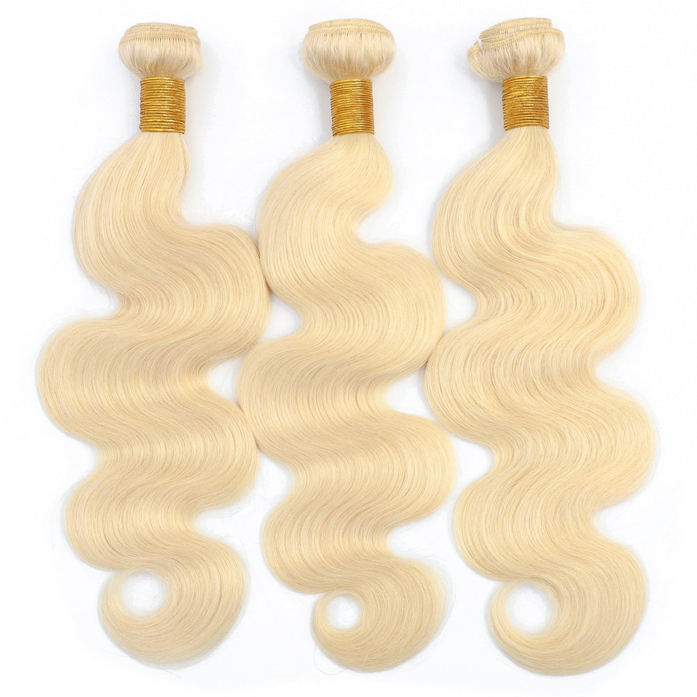 Grande vague Rideaux cheveux Long Perruque Réelle Personne