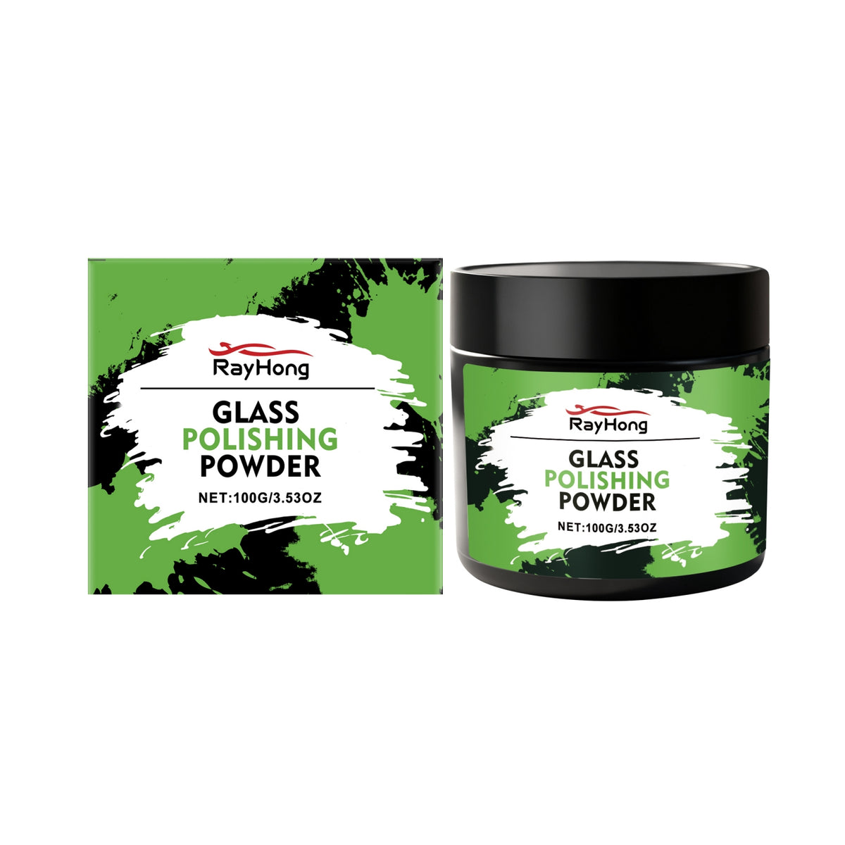 Poudre de polissage en verre