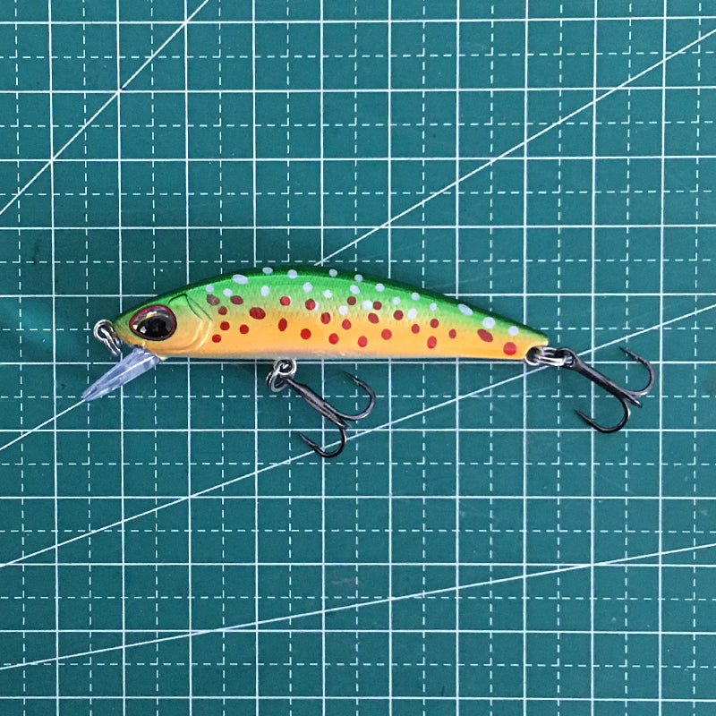 Streamer Lure Quick Sink Bobine rapide Long Cast Minnow 6,3cm