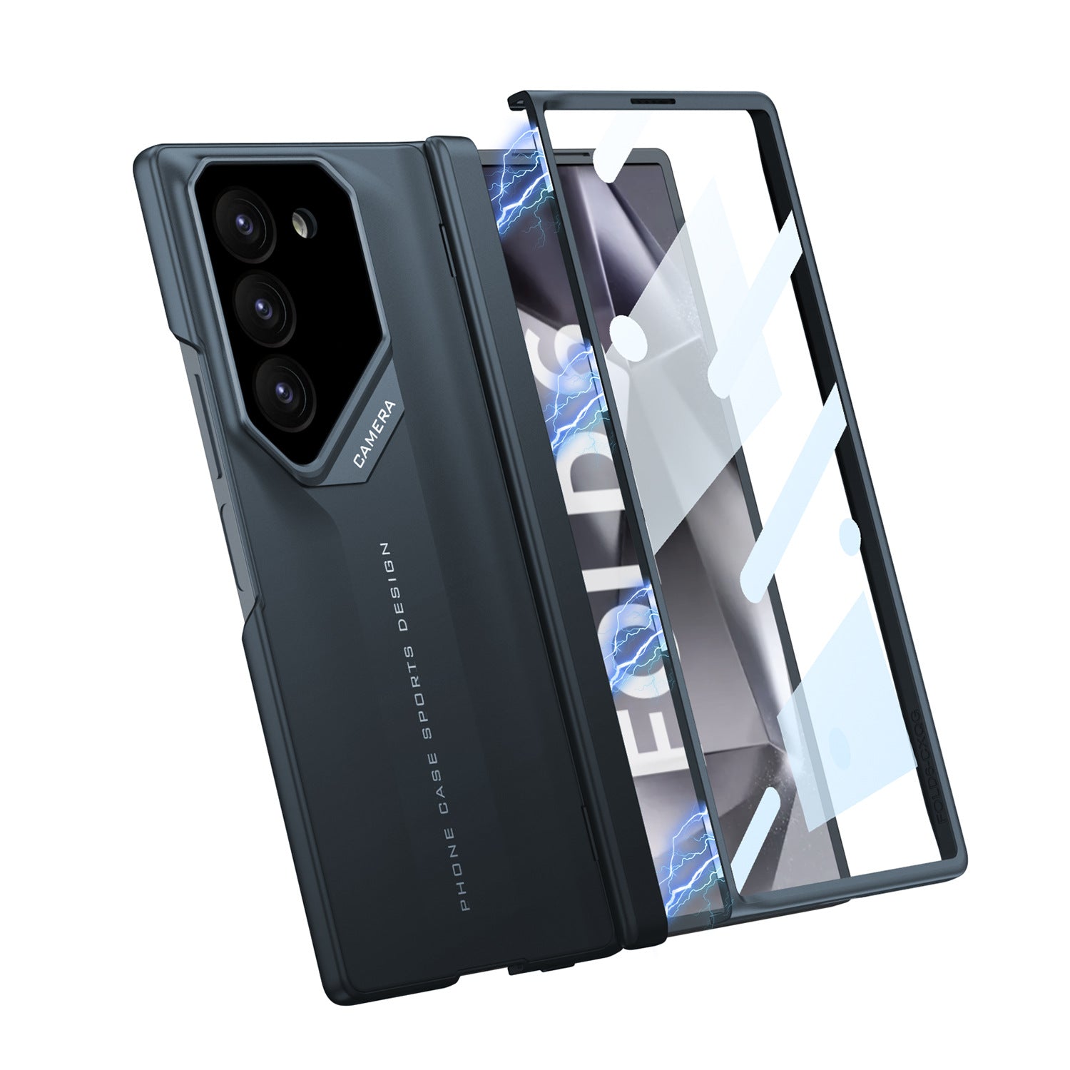 Membrane de shell ultra-mince Magnetic Frosted Hard Shell Protection intégrée