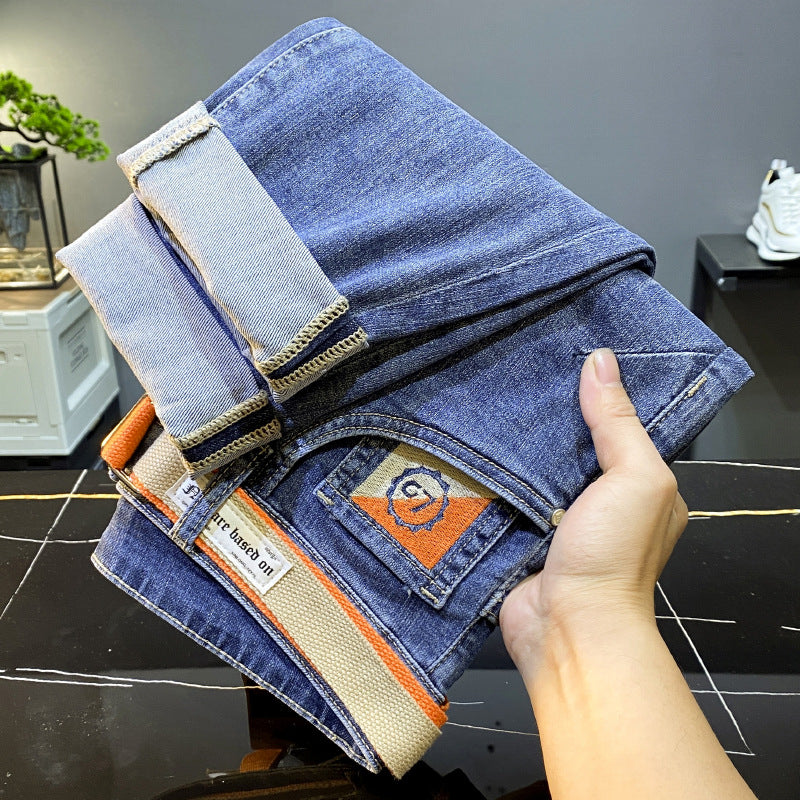 Lettre imprimée Jeans pour hommes