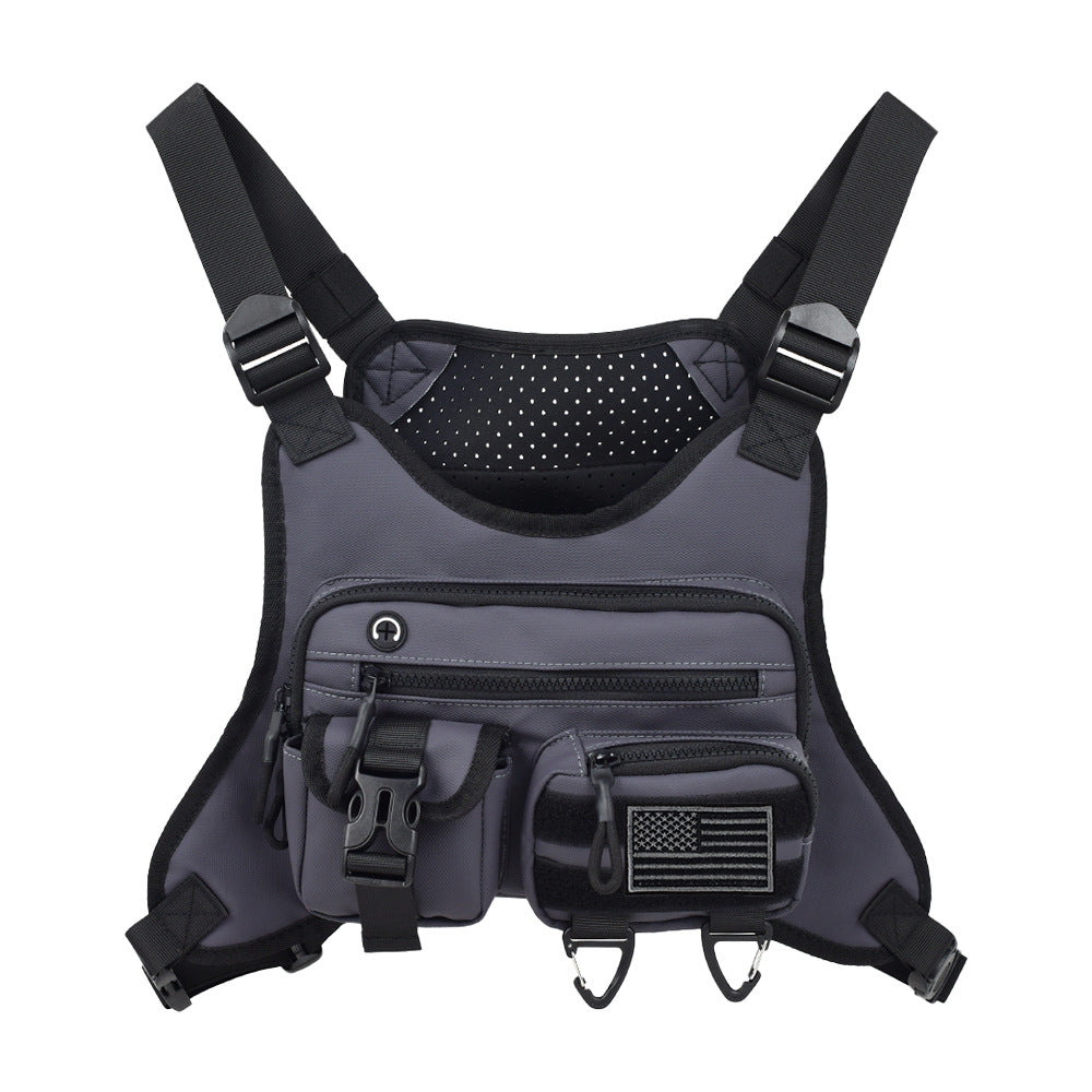Sports de plein air sac de poitrine d'équitation respirant vest