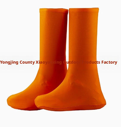 Paire de couvre-chaussures ordinaires-enfants 28-35-orange-1